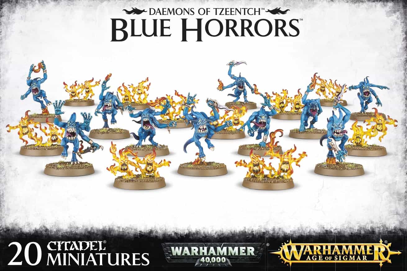 x4 - #49863 Blue Horrors Daemons