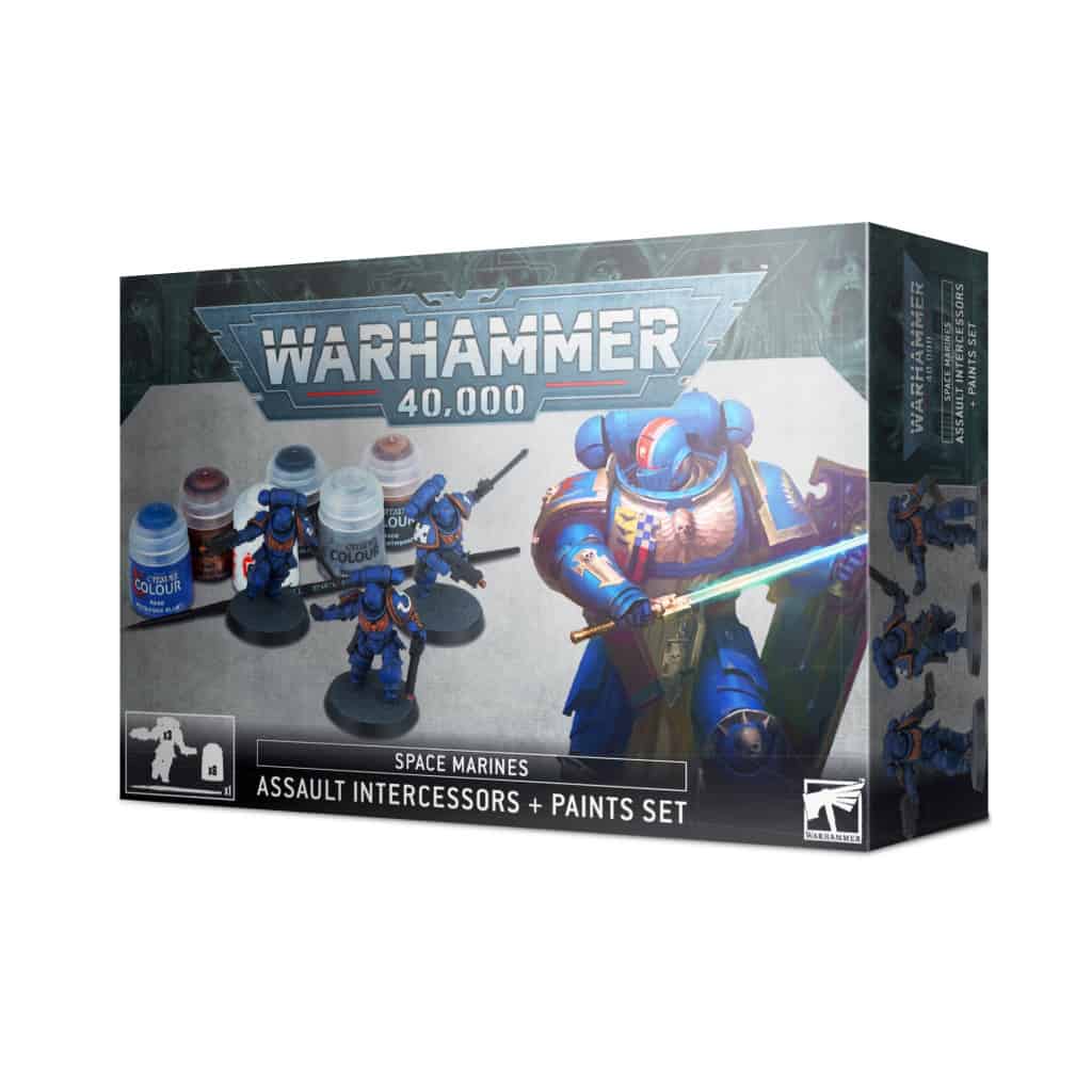 Assault intercessors paint set как красить