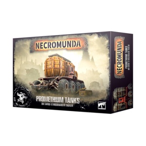 Necromunda: Promethium Tanks On Cargo-8 Trailer