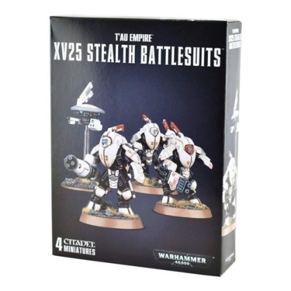 T'au Empire: Xv25 Stealth Battlesuits
