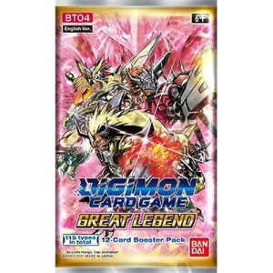 Digimon Card Game: Great Legend (BT04) Booster Pack