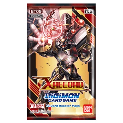 Digimon Card Game: X Record (BT09) Booster Pack