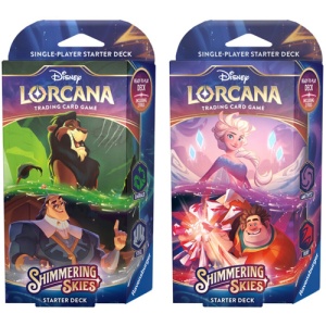 Disney Lorcana: Shimmering Skies - Starter Deck - 2 Set