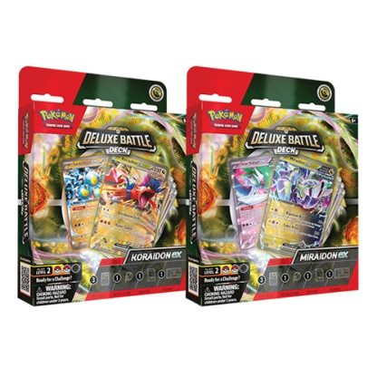 Pokemon TCG: Scarlet & Violet Deluxe Battle Decks - 2 Set