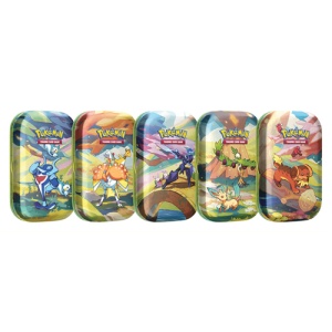 Pokemon TCG: Scarlet & Violet - Vibrant Paldea Mini Tin - 5 Set