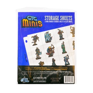 GTG Minis: Custom Storage Sheets