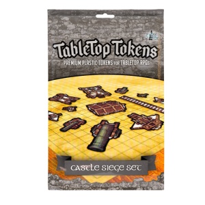 GTG Minis: Tabletop Tokens Castle Siege Set