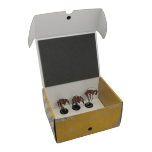 Half-size Medium Box for magnetically-based miniatures