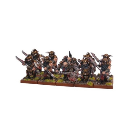 Kings of War Abyssal Dwarf Berserker Troop