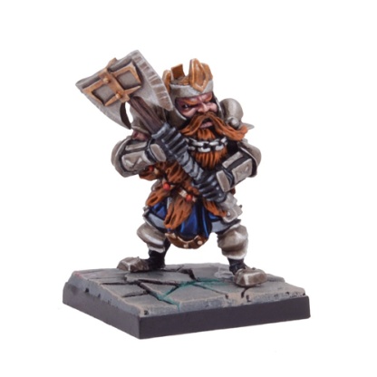 Kings of War Dwarf King with Axe