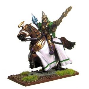 Kings of War Elf Mage on Horse