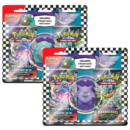 Pokemon TCG: Back to School Eraser Blister - 2-Set