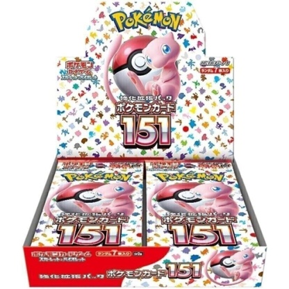 Pokemon TCG: JAPANESE Pokemon 151 sv2a - Booster Box