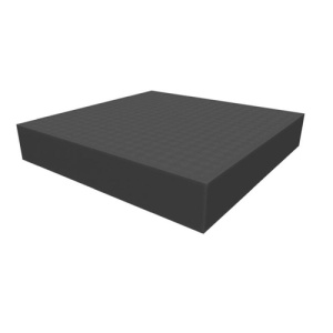 Raster foam tray 50mm deep for board game boxes