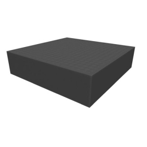 Raster foam tray 72mm deep for board game boxes