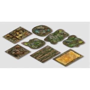 TerrainCrate: Fantasy Gaming Templates (x8)