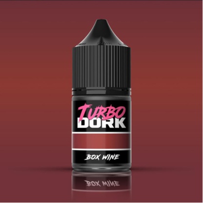 Turbo Dork: Box Wine Metallic Acrylic Paint 22ml Bottle