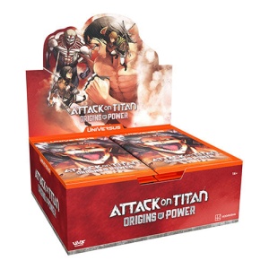 UniVersus: Attack on Titan: Origins of Power - Booster Box