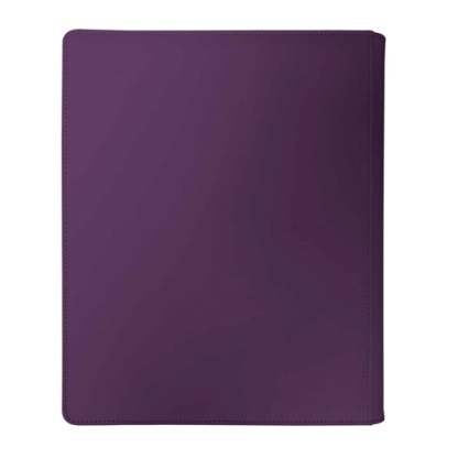 Vivid 12-Pocket Zippered PRO-Binder - Midnight Plum