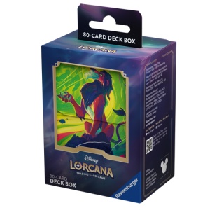 Disney Lorcana: Azurite Sea - Deck Box -Scar