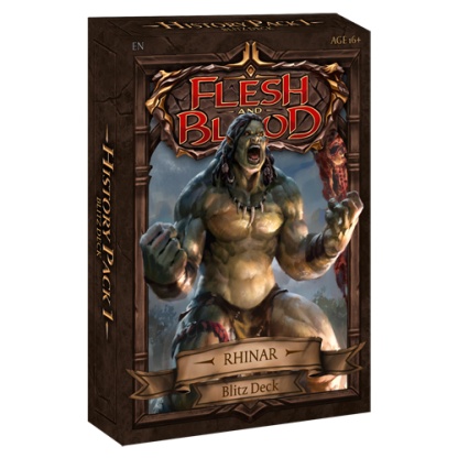 Flesh and Blood: History Pack 1 - Blitz Deck - Rhinar