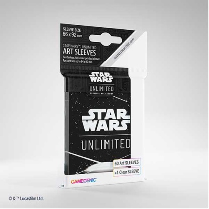 Gamegenic - Star Wars: Unlimited Art Sleeves - Card Back White