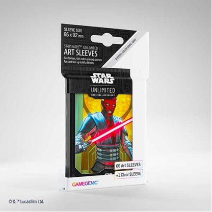 Gamegenic - Star Wars: Unlimited Art Sleeves - Darth Maul