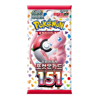 Pokemon TCG: KOREAN Pokemon 151 sv2a - Booster Pack